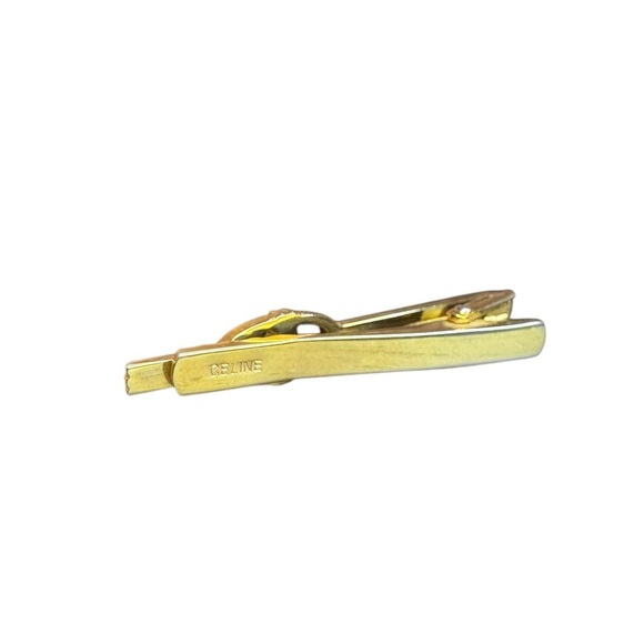 Celine Two Tone Tie Clip - Picture 2 of 3